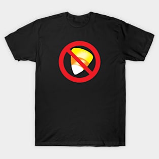 No Candy Corn - Halloween T-Shirt